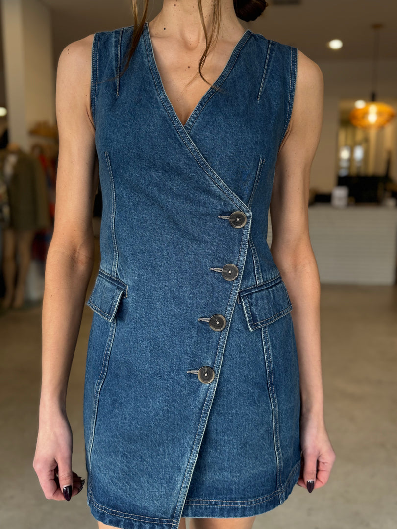 NORA WRAP DRESS