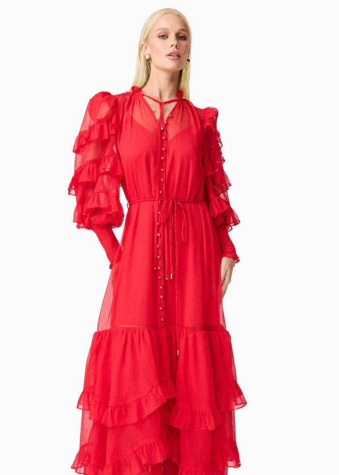 LILJA MAXI DRESS - RED