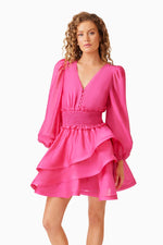 Load image into Gallery viewer, KALANI LS MINI DRESS
