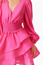Load image into Gallery viewer, KALANI LS MINI DRESS

