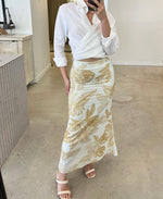 Load image into Gallery viewer, WRAP SHIRT - WHITE
