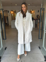 Load image into Gallery viewer, LEVIN TWEED VEST PANT SET WHITE
