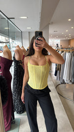 Load image into Gallery viewer, FANTASY BUSTIER - CITRON

