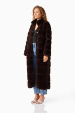 Load image into Gallery viewer, DAPHNE COAT - BROWN
