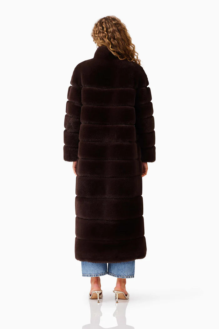 DAPHNE COAT - BROWN