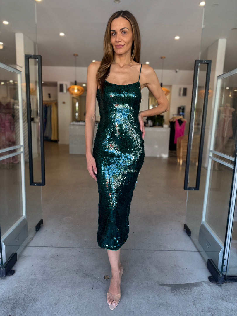 VESINA SEQUIN EMERALD