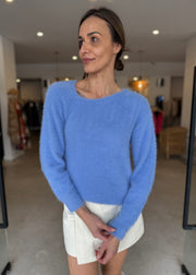 SABADO SWEATER - CORNFLOWER