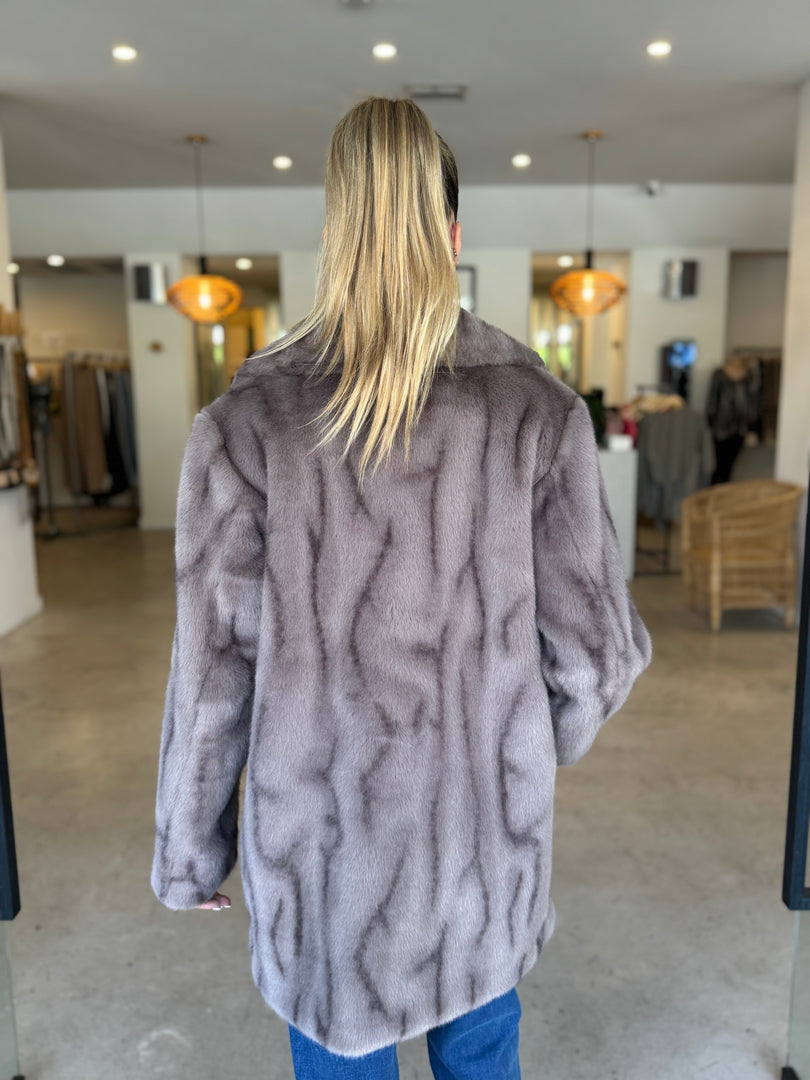 NADIA FUR COAT - MINK