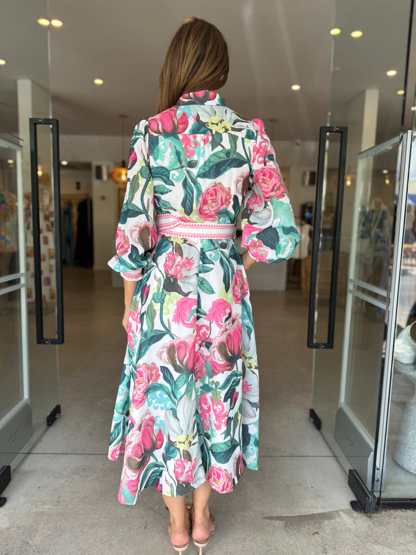 DONATELLA MAXI DRESS - PUNCH