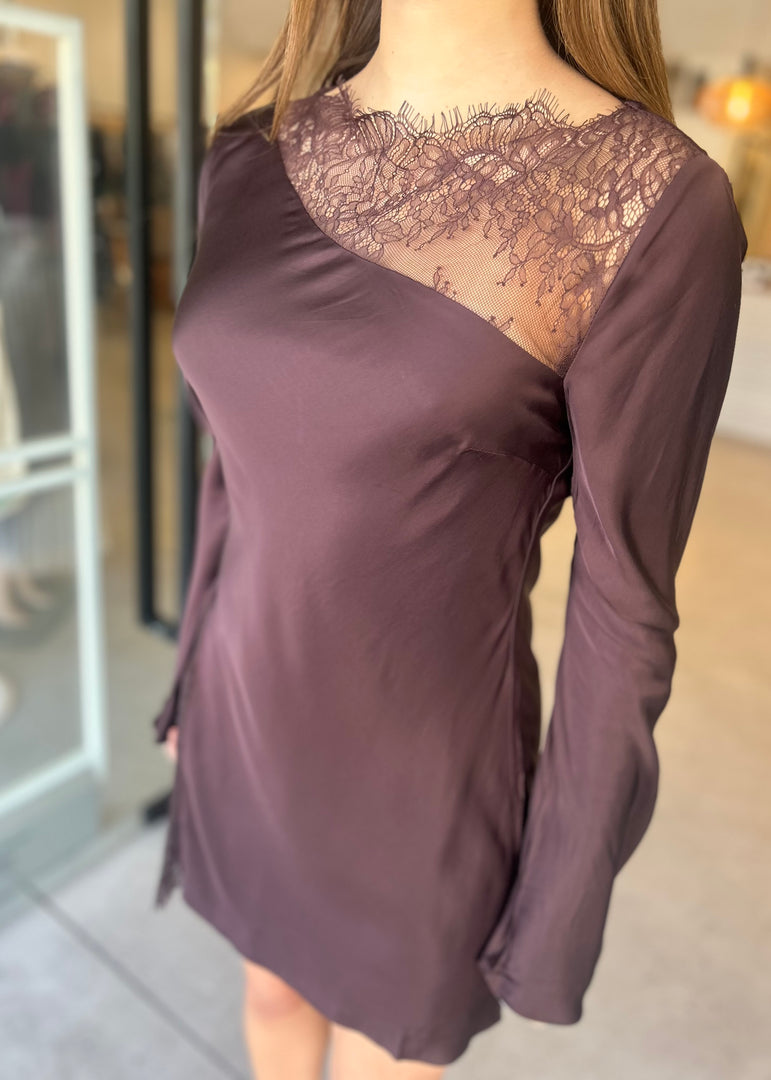 ALLEGRA LACE MINI DRESS