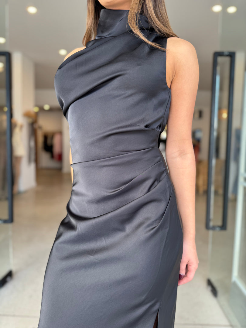 CONSTANTINA DRESS - BLACK