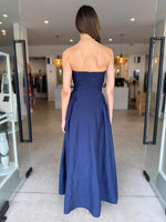 Load image into Gallery viewer, CELESTE STRAPLESS MAXI DRESS -MIDNIGHT
