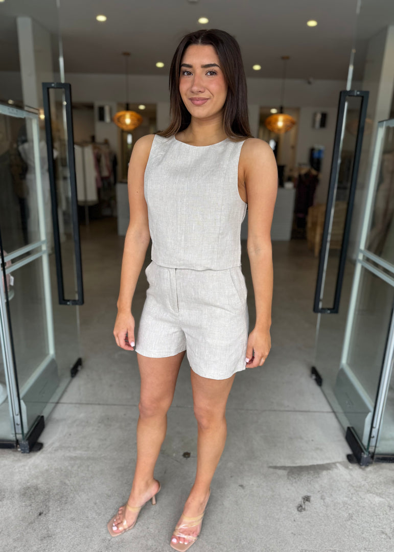 MARLI LINEN TOP