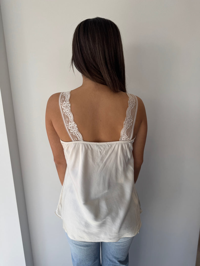 LACE CAMI * MANDORLA
