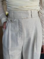 Load image into Gallery viewer, NEWMAN TAILORED PANT PARCHMENT
