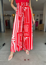 Load image into Gallery viewer, SUNSHINE WIDE PANT - FIRE &amp; BLUSH
