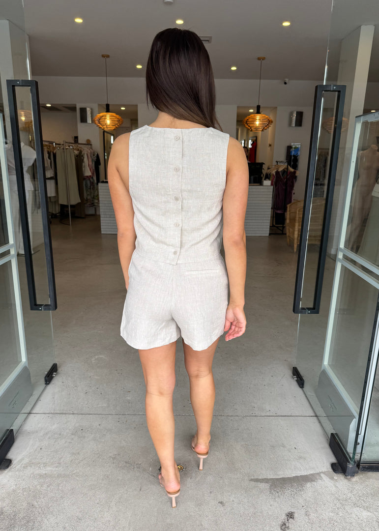 MARLI LINEN TOP