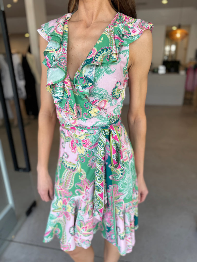 PIA WRAP DRESS
