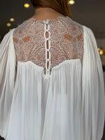 Load image into Gallery viewer, EMORY LACE BLOUSE IVORY
