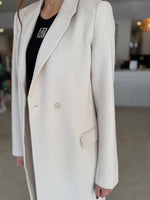 Load image into Gallery viewer, JULES LONGLINE BLAZER - OFF WHITE
