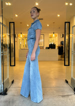 Load image into Gallery viewer, FIT FOR SUCCESS PALAZZO JUMPSUIT BLUE
