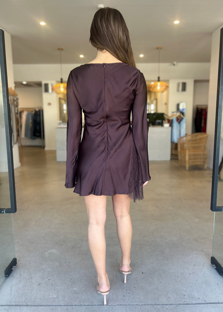 ALLEGRA LACE MINI DRESS