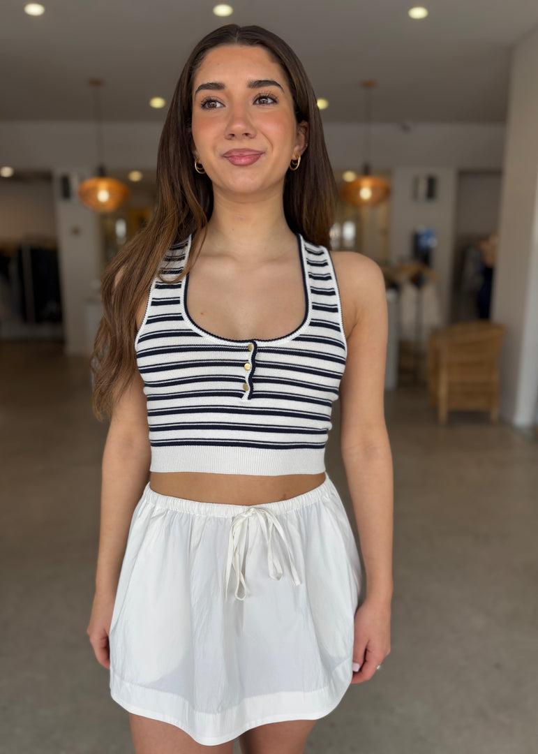 DANTE MINI SKIRT - IVORY
