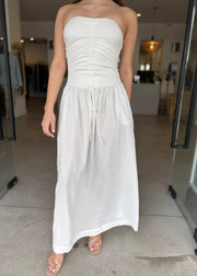 IONE MAXI DRESS - IVORY