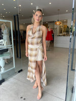 Load image into Gallery viewer, ELIANA MIDI SKIRT IN CHECK