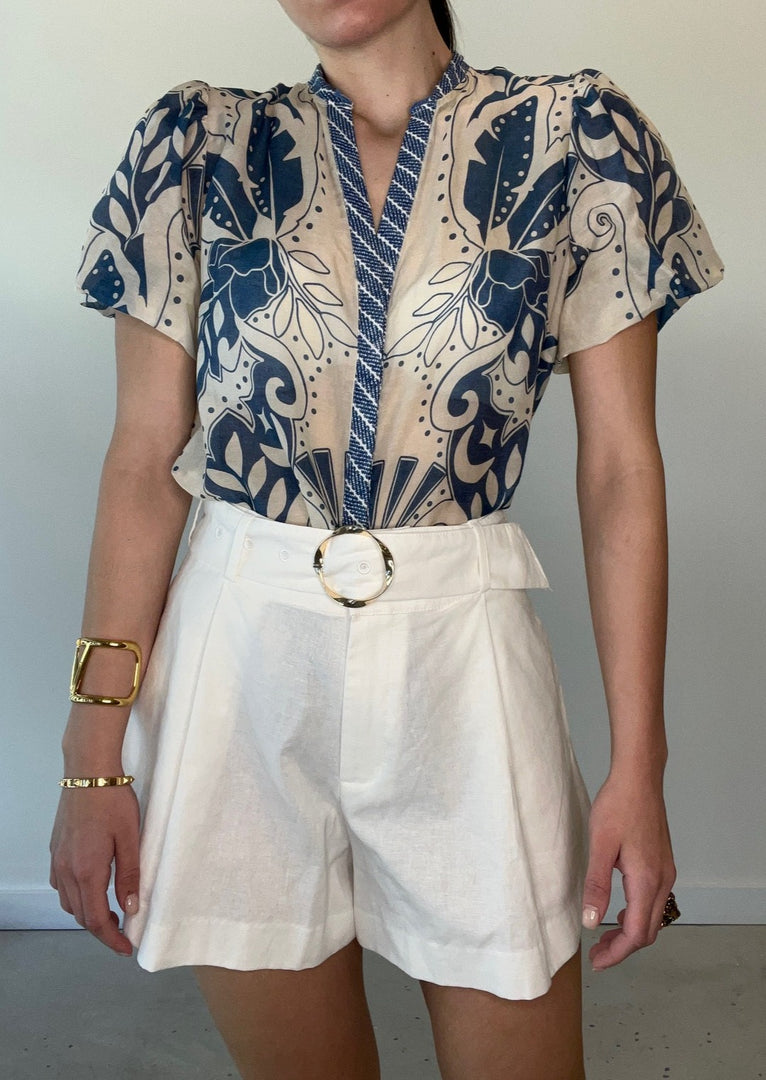 NOEMIE SHORT - WHITE