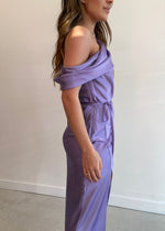 Load image into Gallery viewer, SPLIT DECISION MAXI DRESS - LAVENDER
