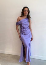 Load image into Gallery viewer, SPLIT DECISION MAXI DRESS - LAVENDER
