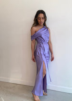 Load image into Gallery viewer, SPLIT DECISION MAXI DRESS - LAVENDER
