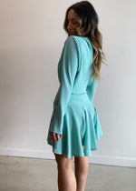 Load image into Gallery viewer, LUCIA MINI DRESS SEAFOAM
