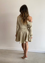 Load image into Gallery viewer, LUCIA MINI DRESS OATMEAL
