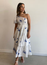 Load image into Gallery viewer, SALERNO OS MIDI DRESS SEASIDE