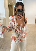 Load image into Gallery viewer, SIENNA RUFFLE BLOUSE
