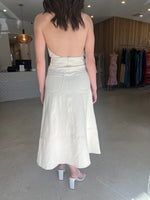 Load image into Gallery viewer, LUCIA DENIM SKIRT IVORY
