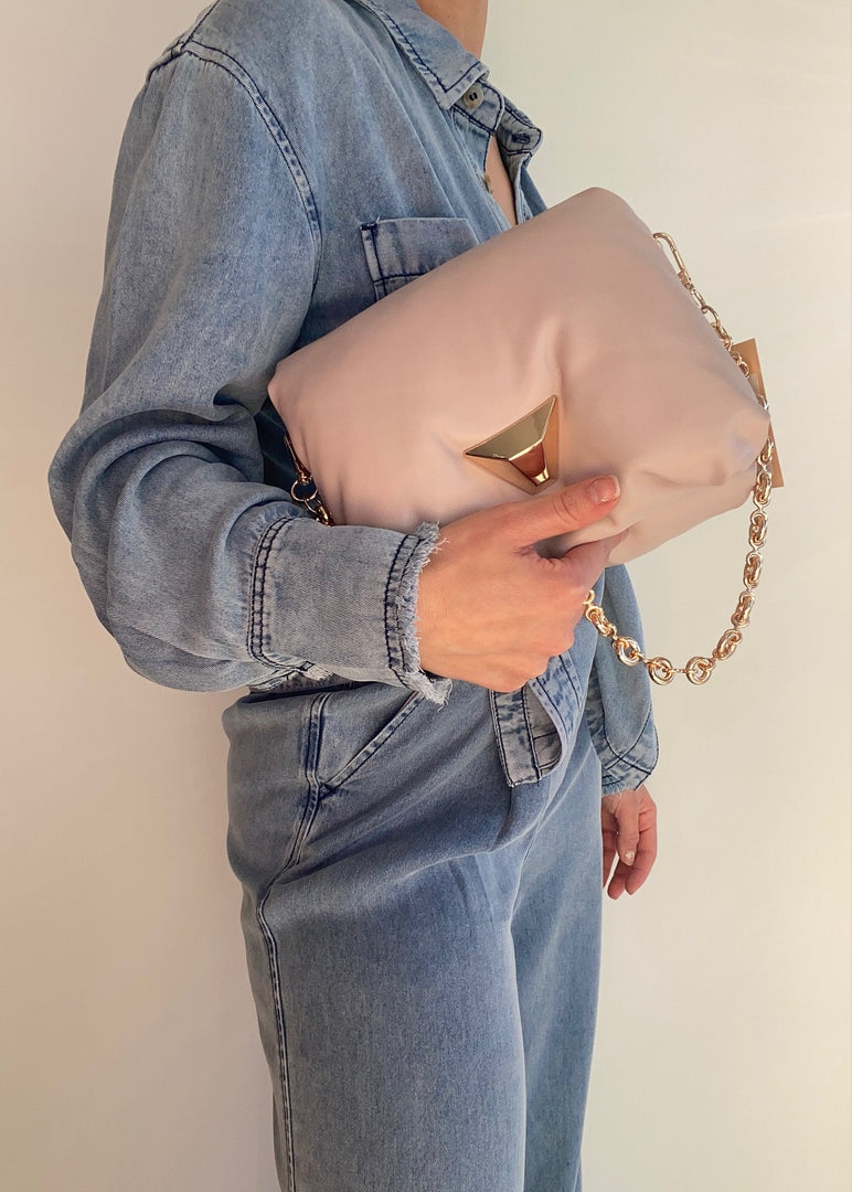 MONTY SHOULDER BAG - LATTE