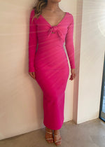 Load image into Gallery viewer, RAY OF LIGHT MIDI DRESS

