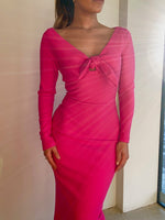 Load image into Gallery viewer, RAY OF LIGHT MIDI DRESS
