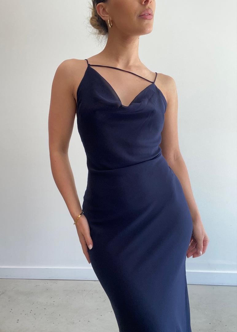 ZAIDA GOWN MIDNIGHT
