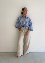 Load image into Gallery viewer, VACAY LINEN PANT NATURAL
