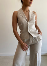 Load image into Gallery viewer, THILDA LINEN VEST
