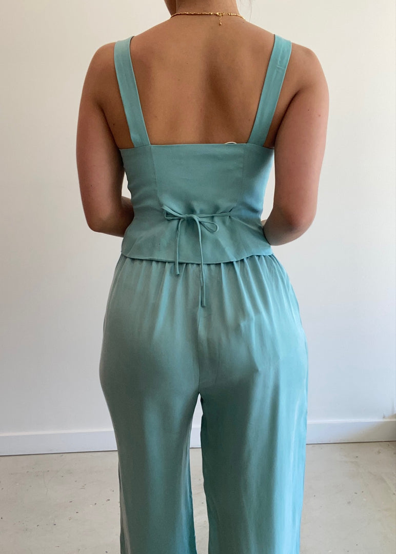 LEA CUPRO CORSET AQUA