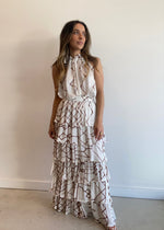 Load image into Gallery viewer, NEAPOLITAN SKIRT INDUS PRINT
