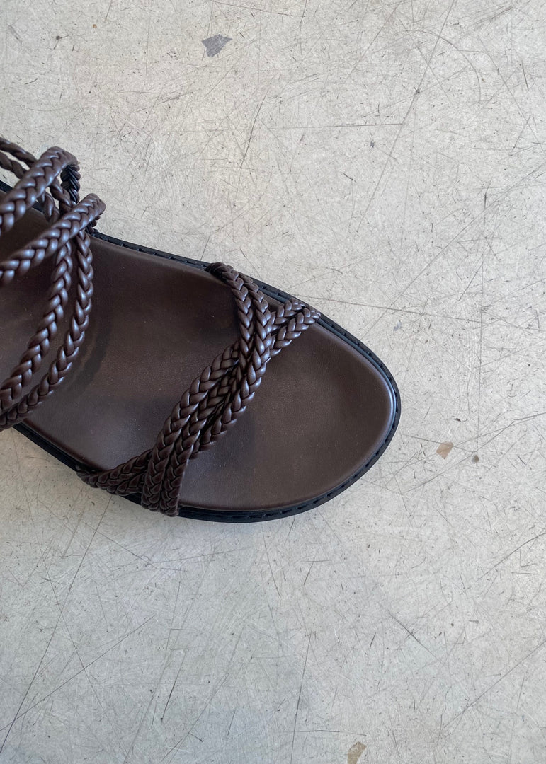ZAYLEE SANDAL UMBER