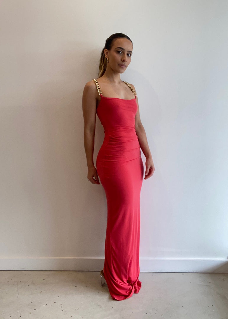 CAPTIVATE GOWN WATERMELON