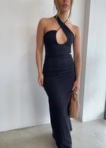 Load image into Gallery viewer, MONTANA CROSS OVER DRESS - BLACK
