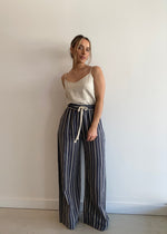 Load image into Gallery viewer, PORTO LINEN STRIPE PANT
